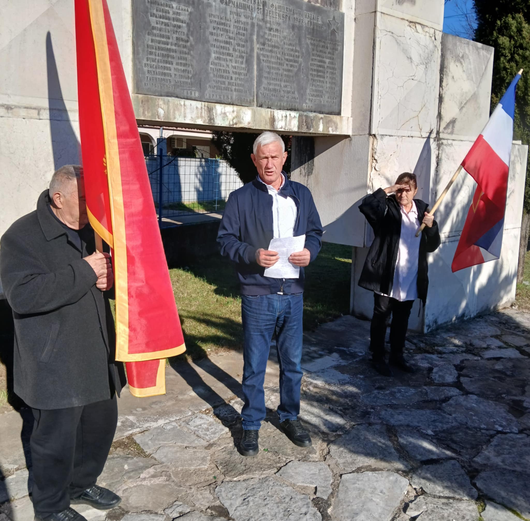 sa polaganja vijenca