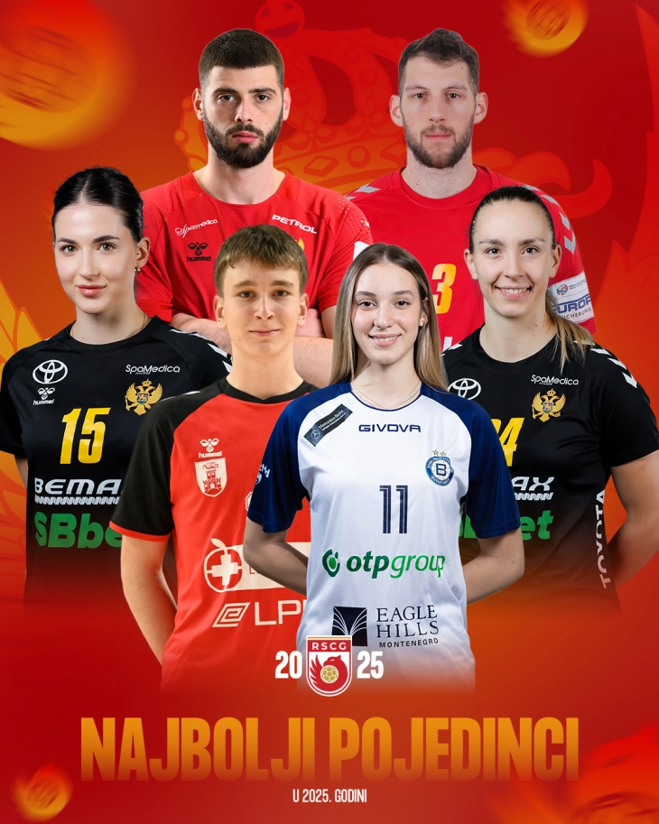 Najbolji rukometaši i rukometašice u 2025. (Foto: RSCG)