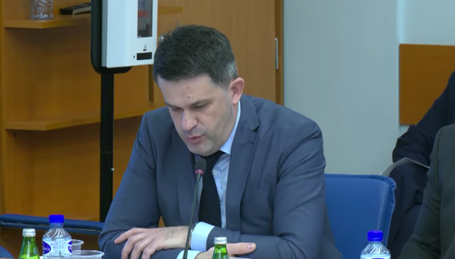 Kenan Kurtagić (Foto: Skupština Crne Gore - stop kadar)