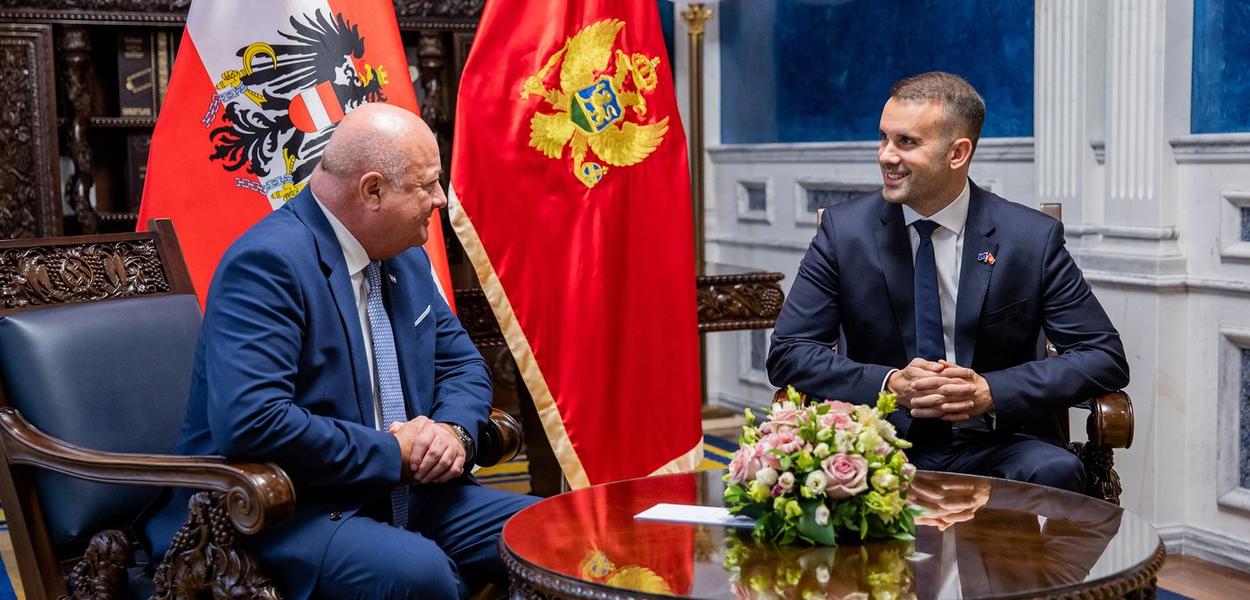 Štoker i Spajić (Foto: Vlada Crne Gore)