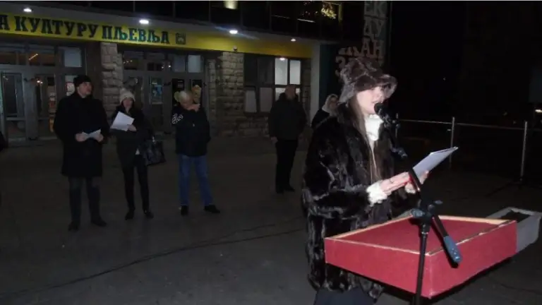 Sa protesta u Pljevljima