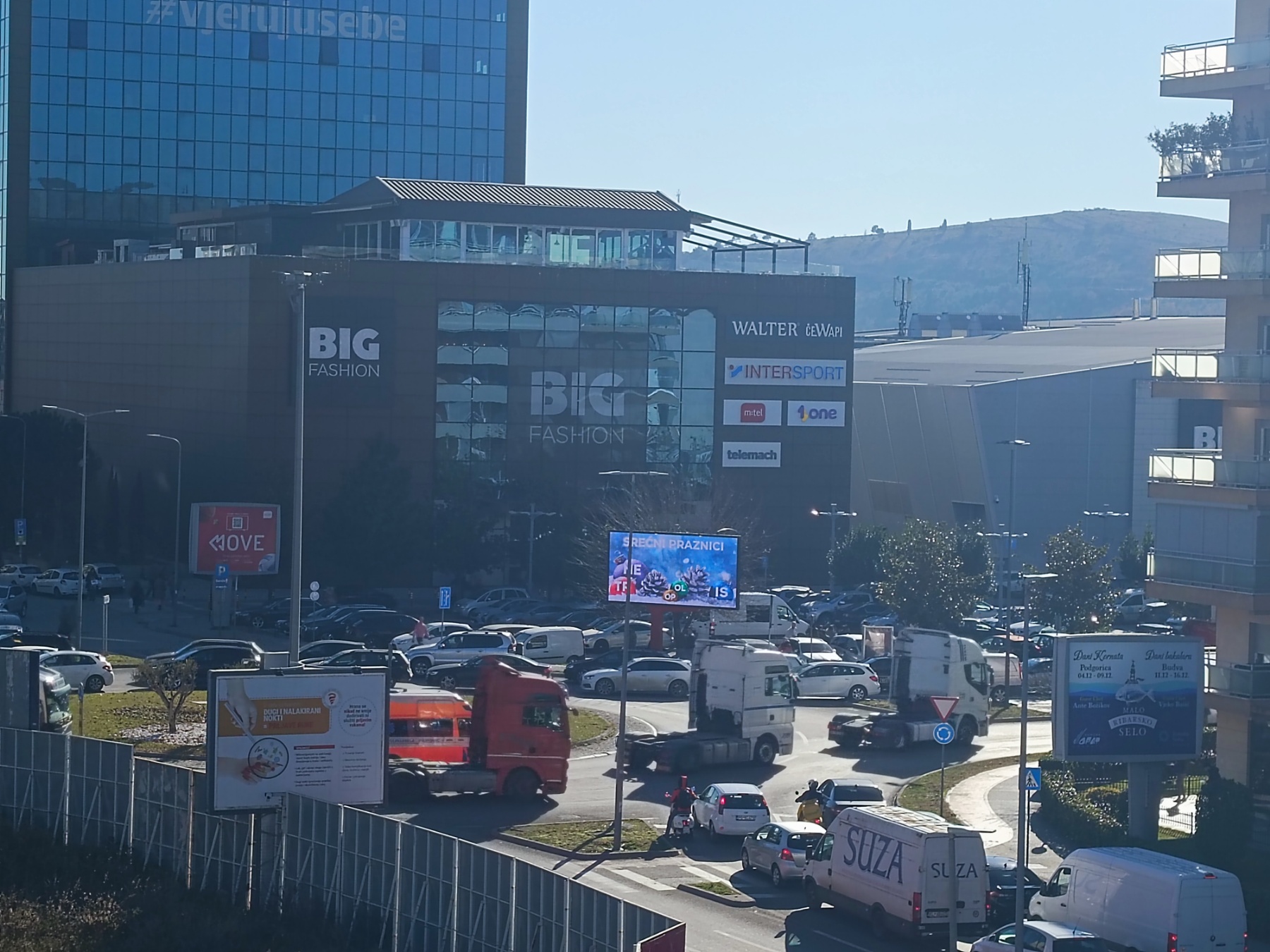 Protest vozača kamiona