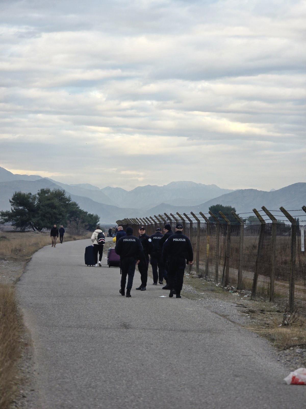 Policija kod aerodroma