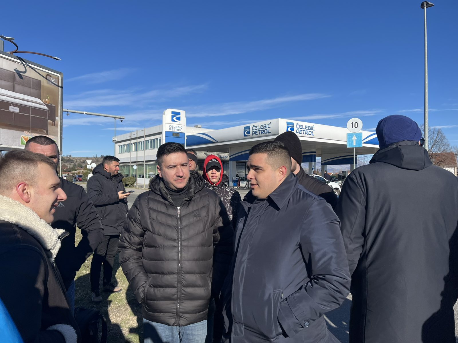 Vladislav Dajković na blokadi