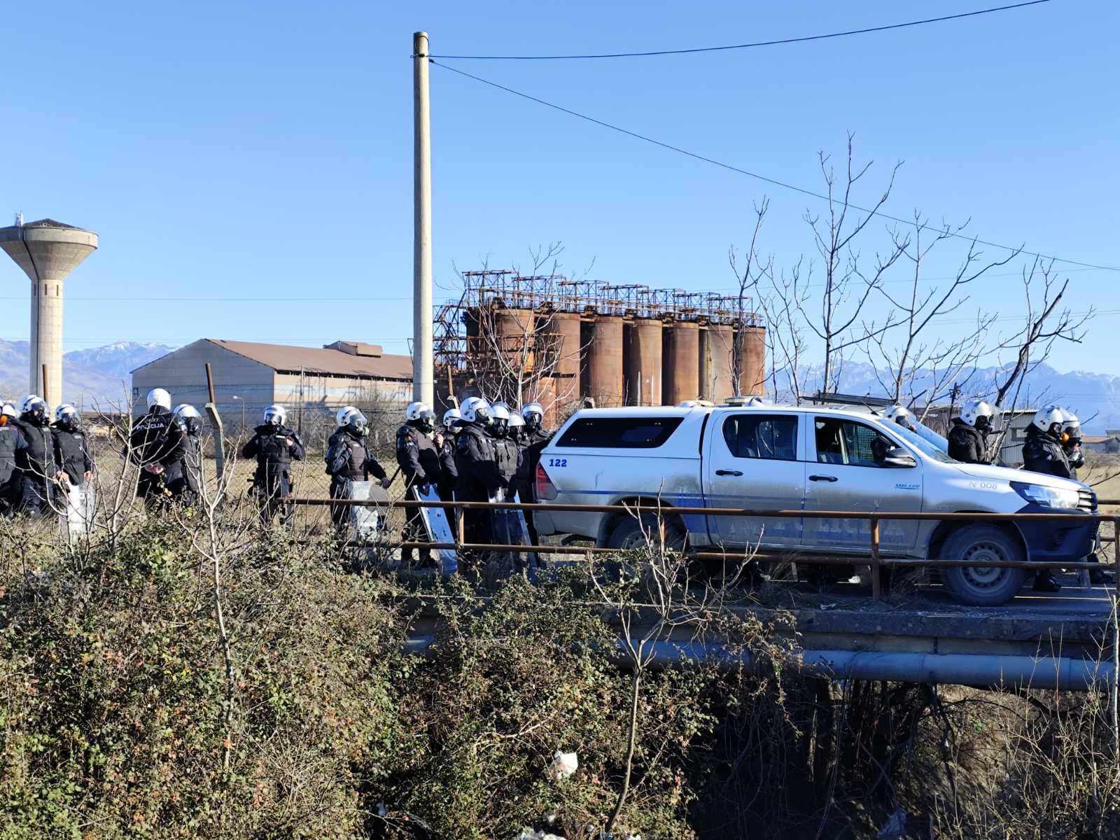 Policija/Botun/Protest