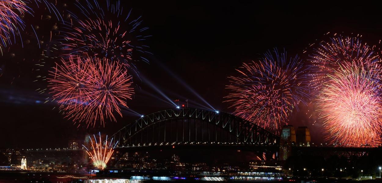 Doček Nove godine u Sidneju (Foto: AP/Rick Rycroft)