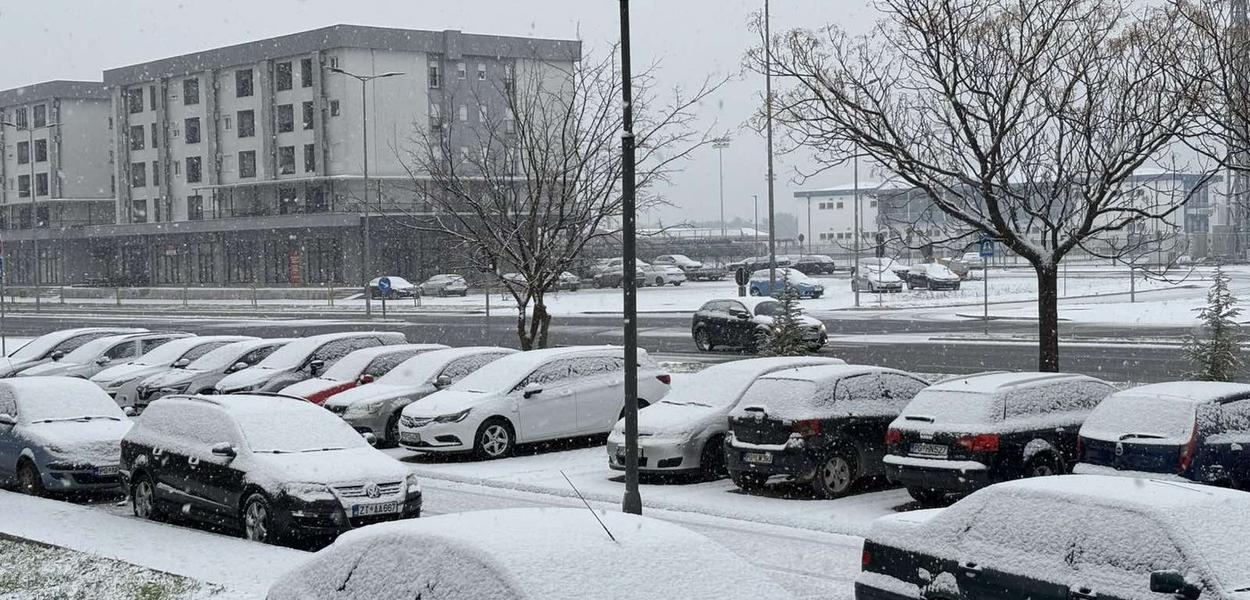Podgorica pod snijegom (Foto: Portal ETV)