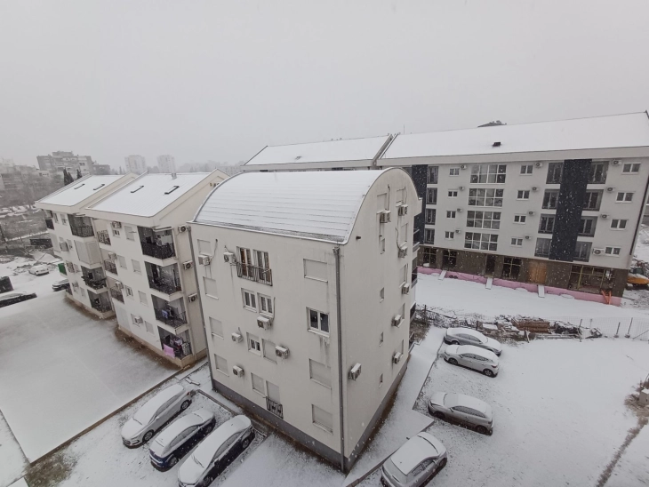 Podgorica pod snijegom