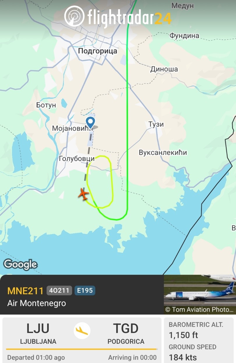  (Foto: Flightradar screenshot)