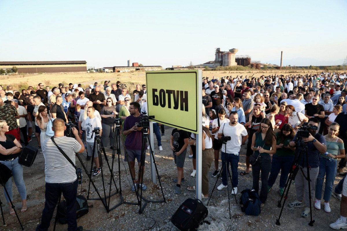 NAJAVA VELIKE BUNE: Detalj iz Botuna 30. decembra