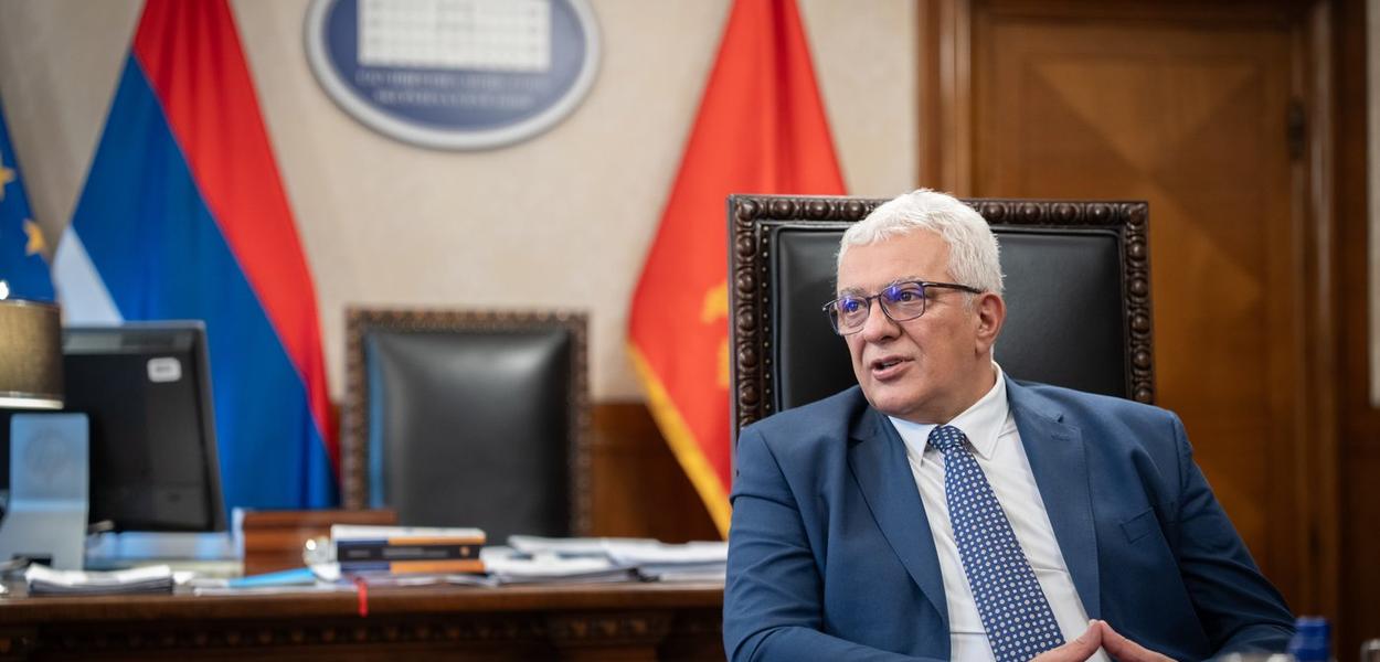 Andrija Mandić (Foto: Skupština Crne Gore)