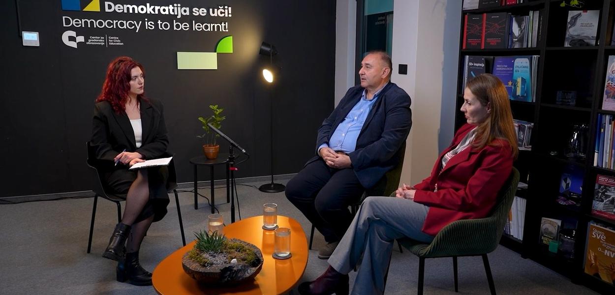 Iz podkasta Proudcast (Foto: Centar za građansko obrazovanje)