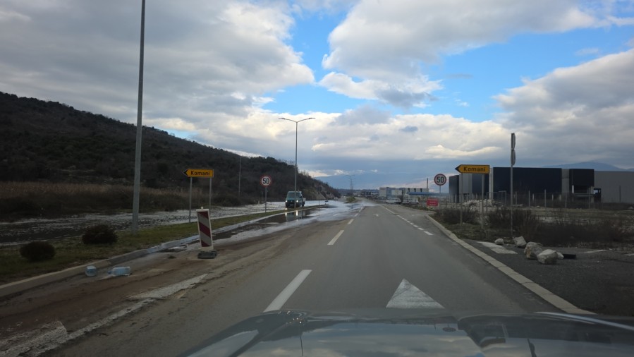Magistrala Danilovgrad - Nikšić (Foto: Patrola CG/Viber)