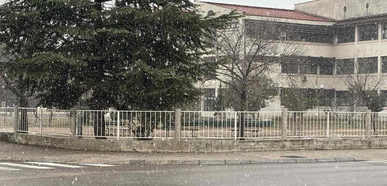 Snijeg u Podgorici, 9.1.2026. (Foto: Portal ETV)