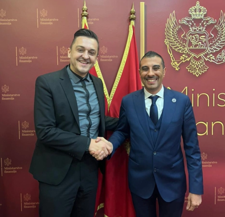 Vuković i Zakaria (Foto: Ministarstvo finansija)