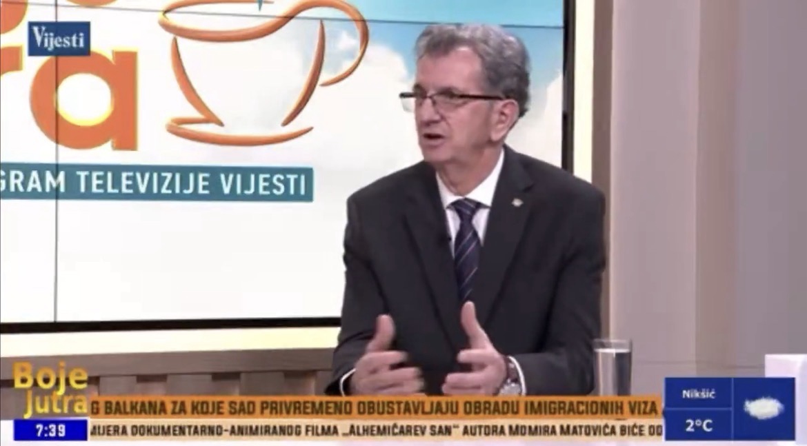 Nikola Camaj (Foto: TV Vijesti)