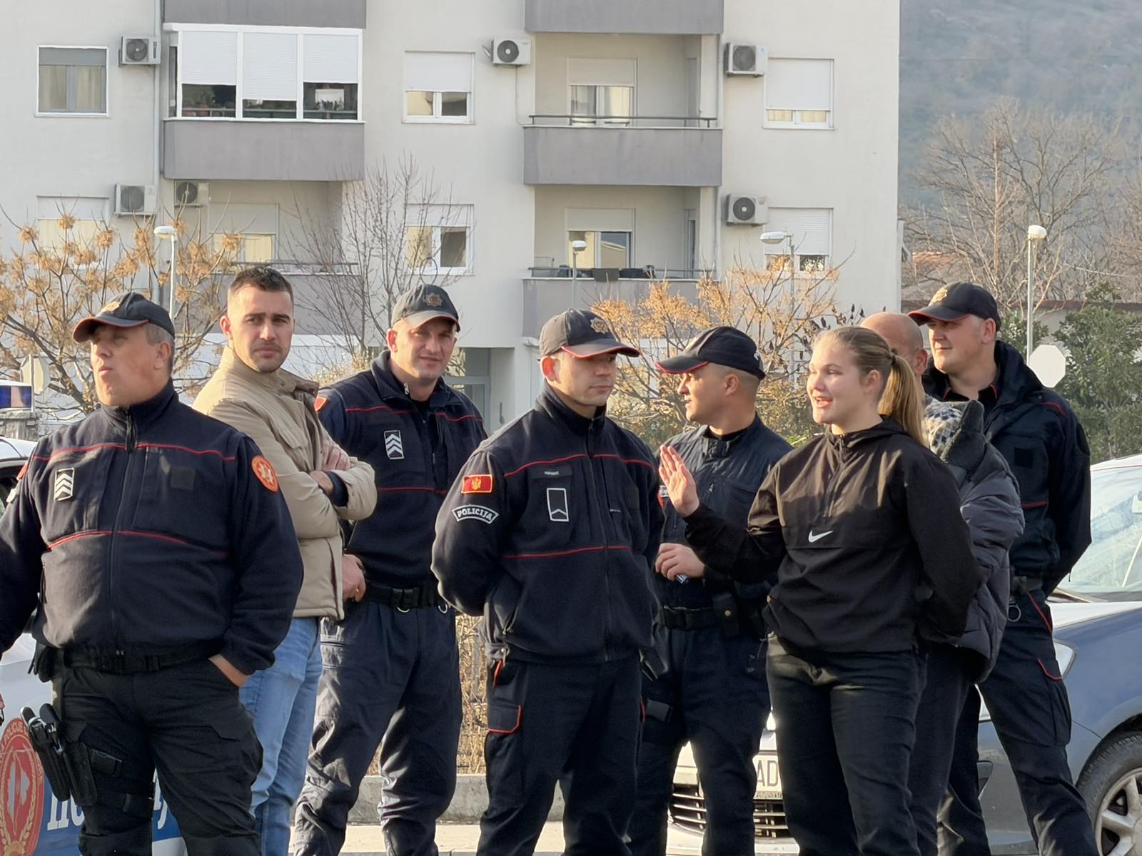 Blokada puta prema Cetinju i primorju