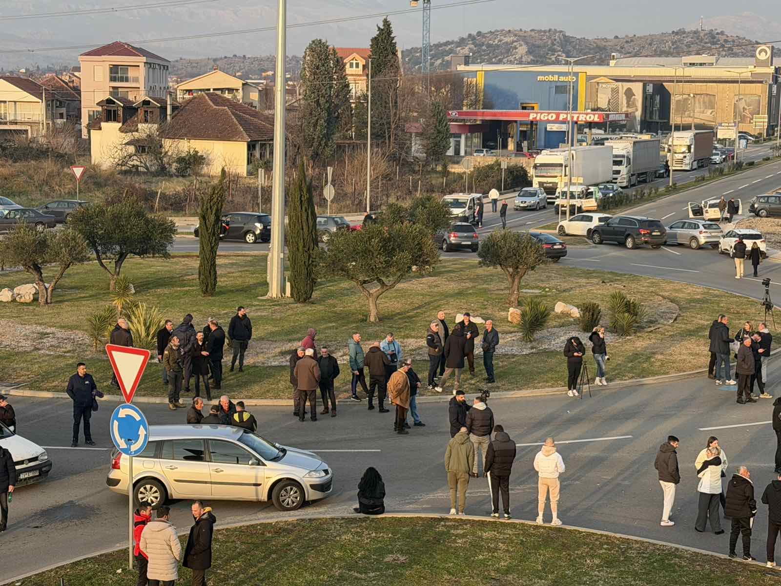 Sa blokade u Donjoj Gorici