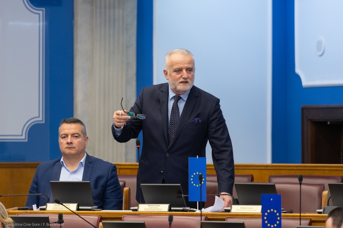 Mehmed Zenka (Foto: Skupština Crne Gore/F.Burzanović)