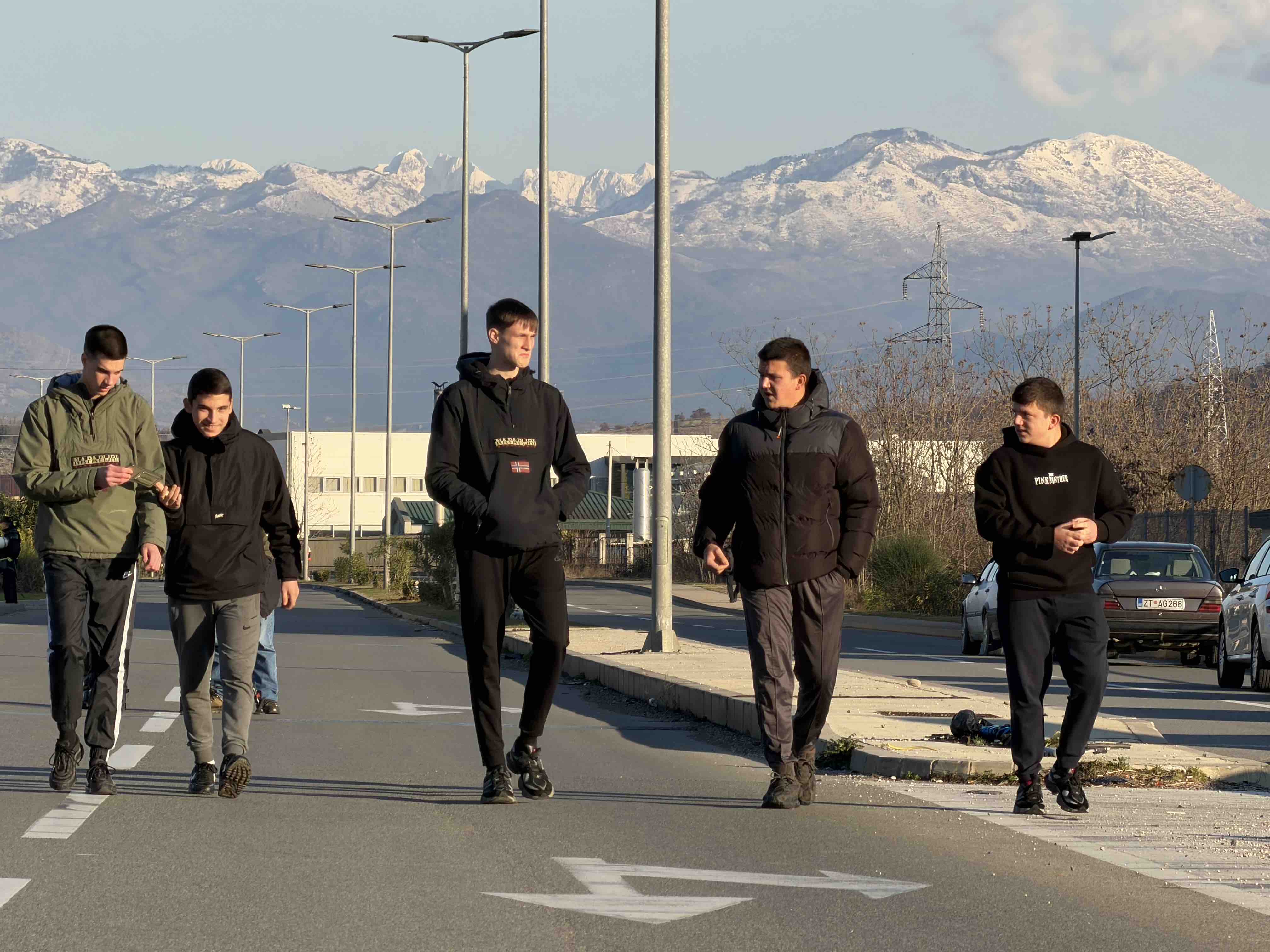 Blokada mosta na Sitnici