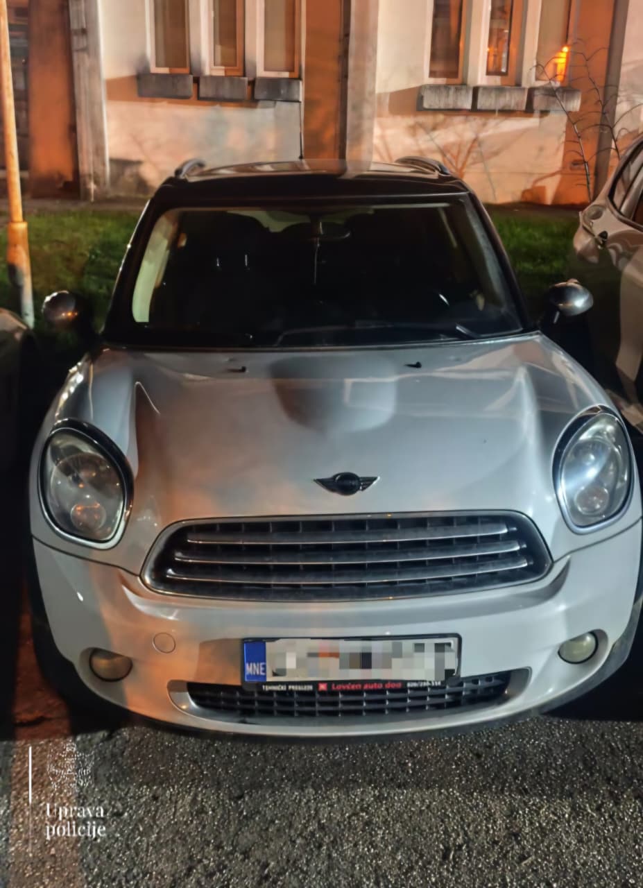 Oduzeto vozilo (Foto: Uprava policije)