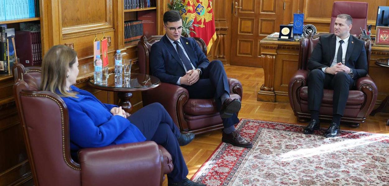 Šaranović i Šćepanović sa Rajnke (Foto: Ministarstvo unutrašnjih poslova)