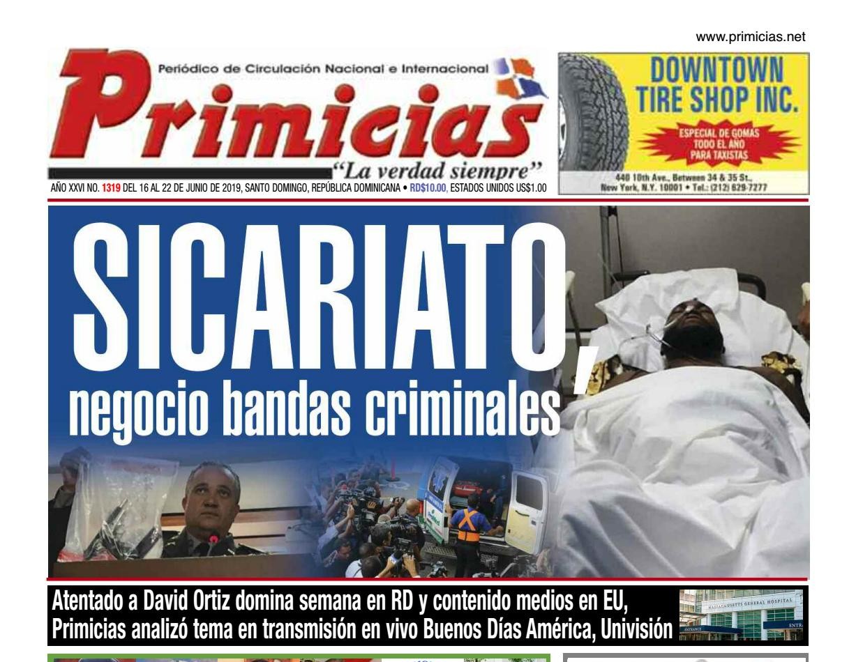 PRECIZNA EVIDENCIJA: Naslovnica lista Primicias