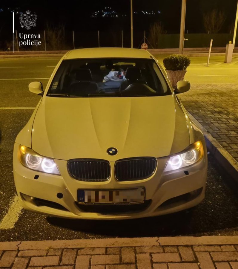 Privremeno oduzeto vozilo (Foto: Uprava policije/X)