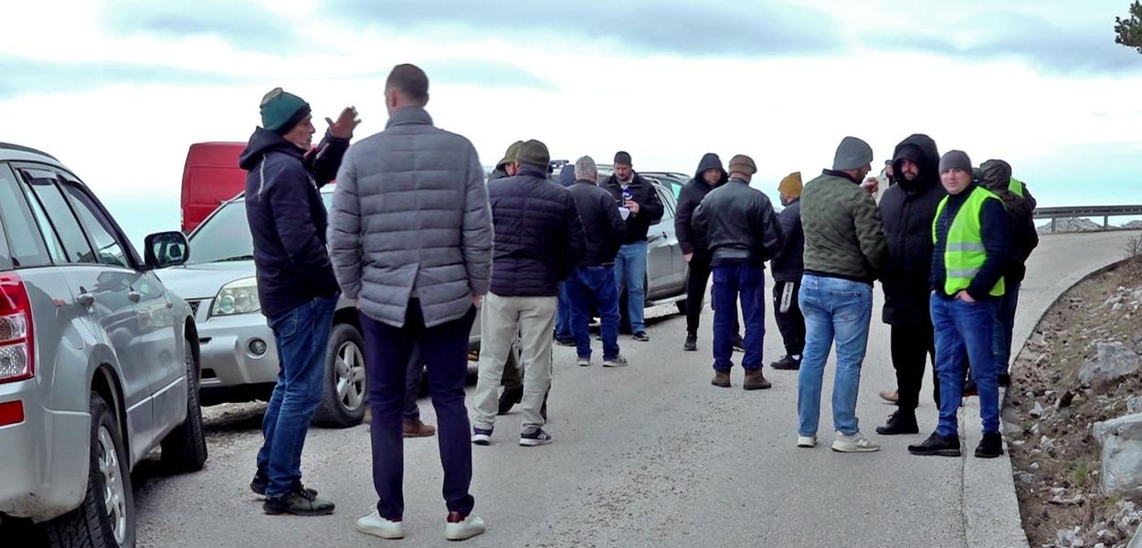 Sa blokade (Foto: RTHN)