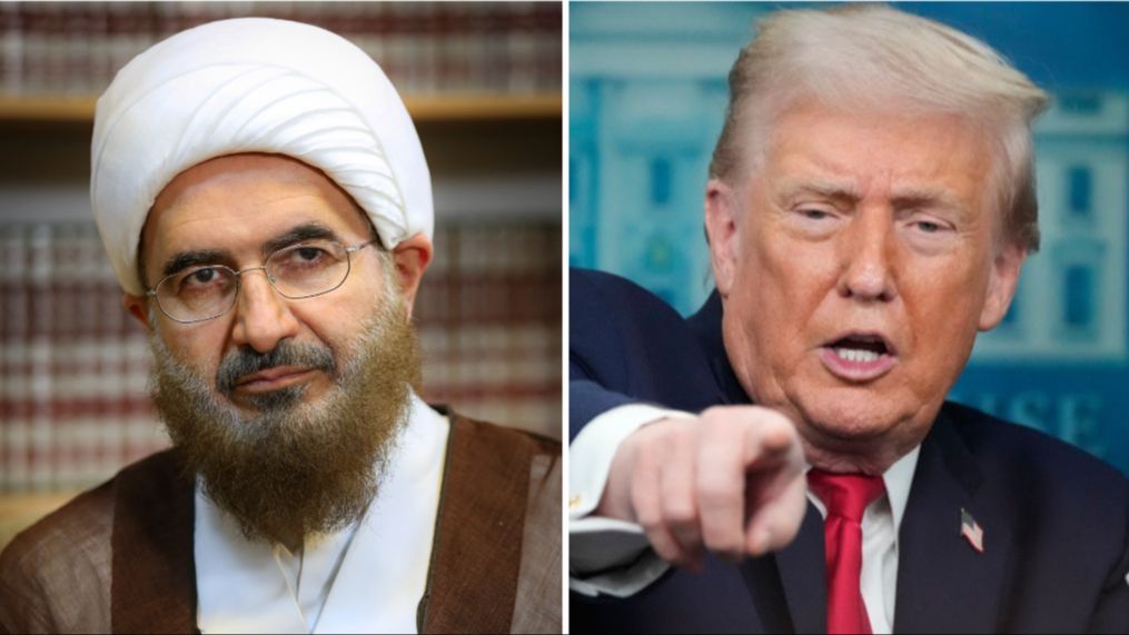 Ali Akbari i Tramp (Foto: X/AP)