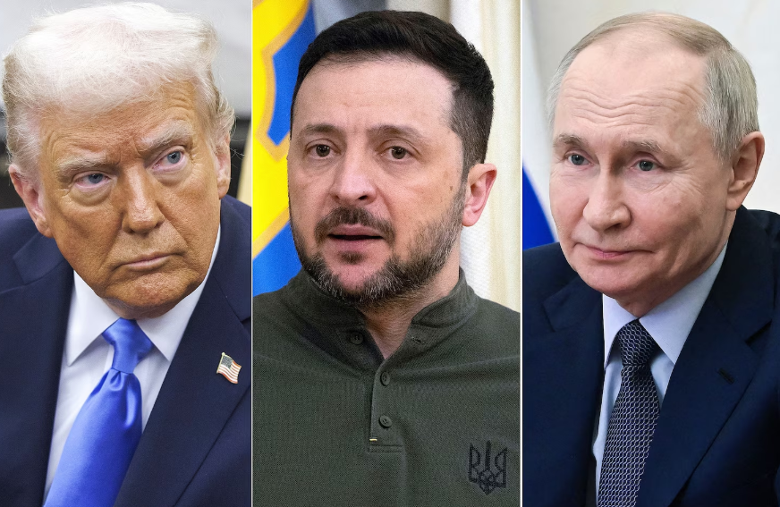 Tramp, Zelenski i Putin (Foto: AP/Shutterstock)