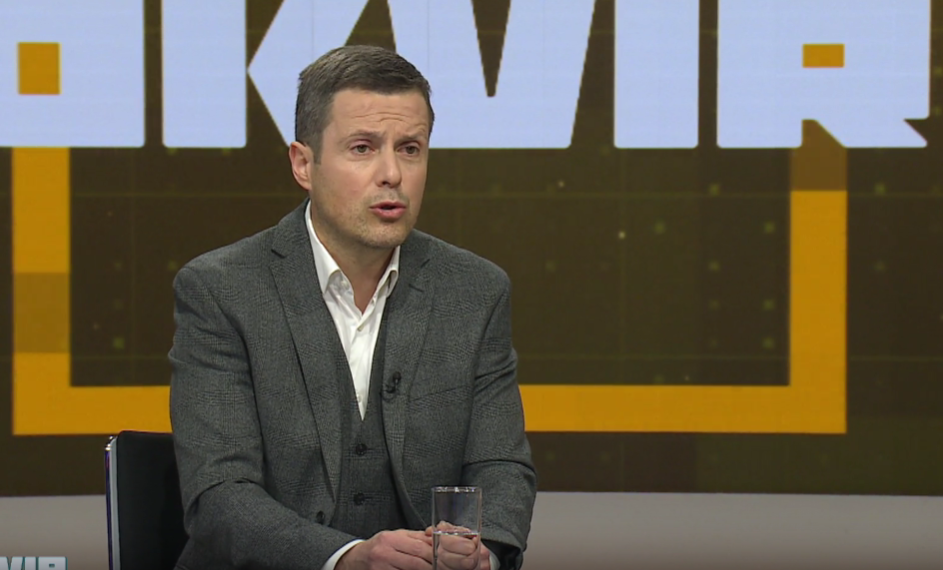 Saša Mujović (Foto: TVCG - stop kadar)