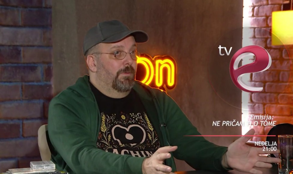Lučić (Foto: Televizija E - stop kadar)