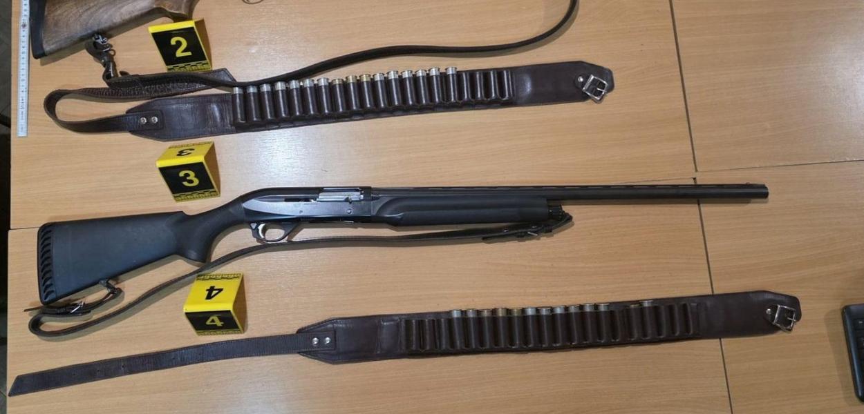 Oduzeto oružje (Foto: Uprava policije)