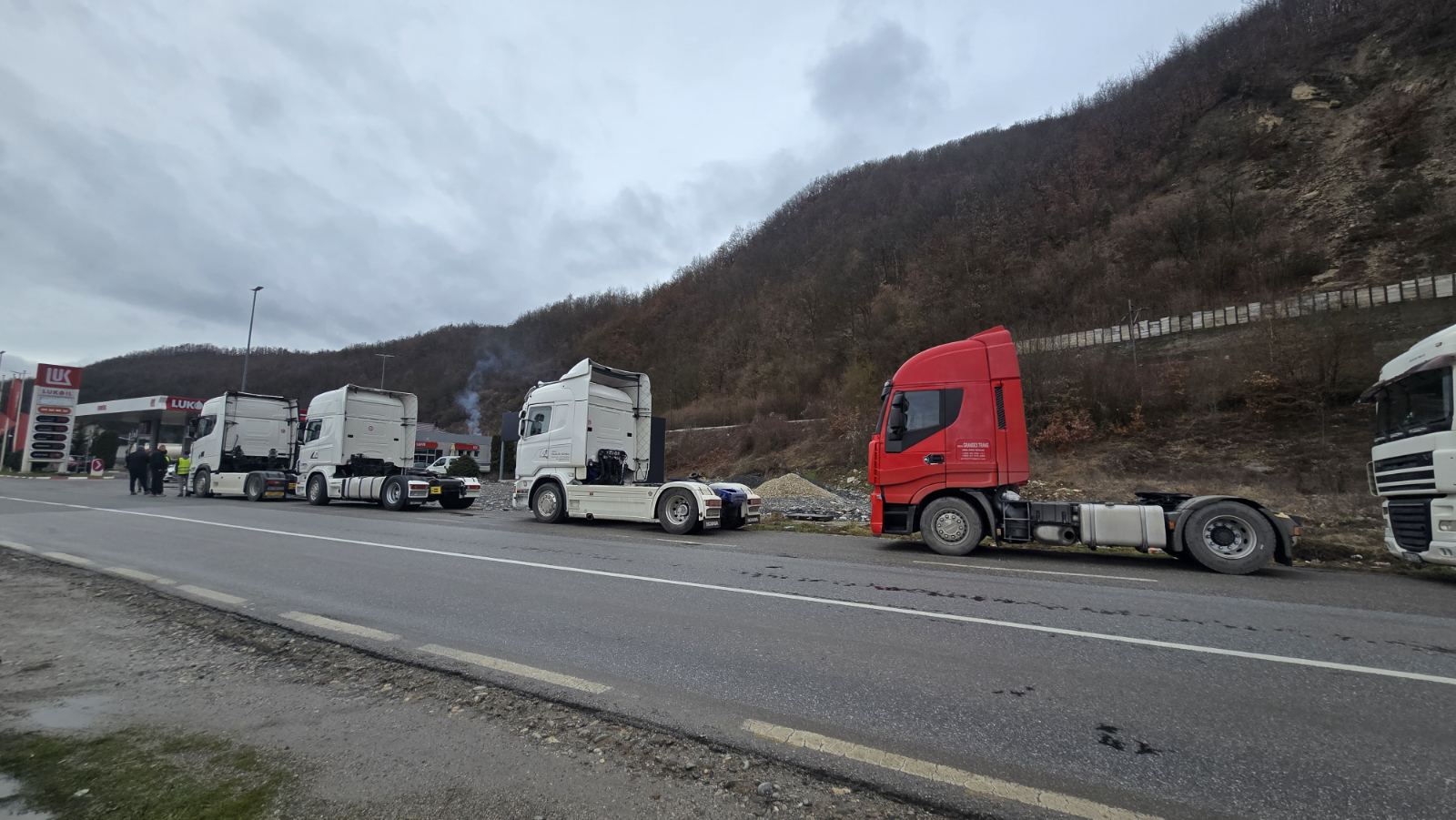 Blokada granica prevoznici kamioni