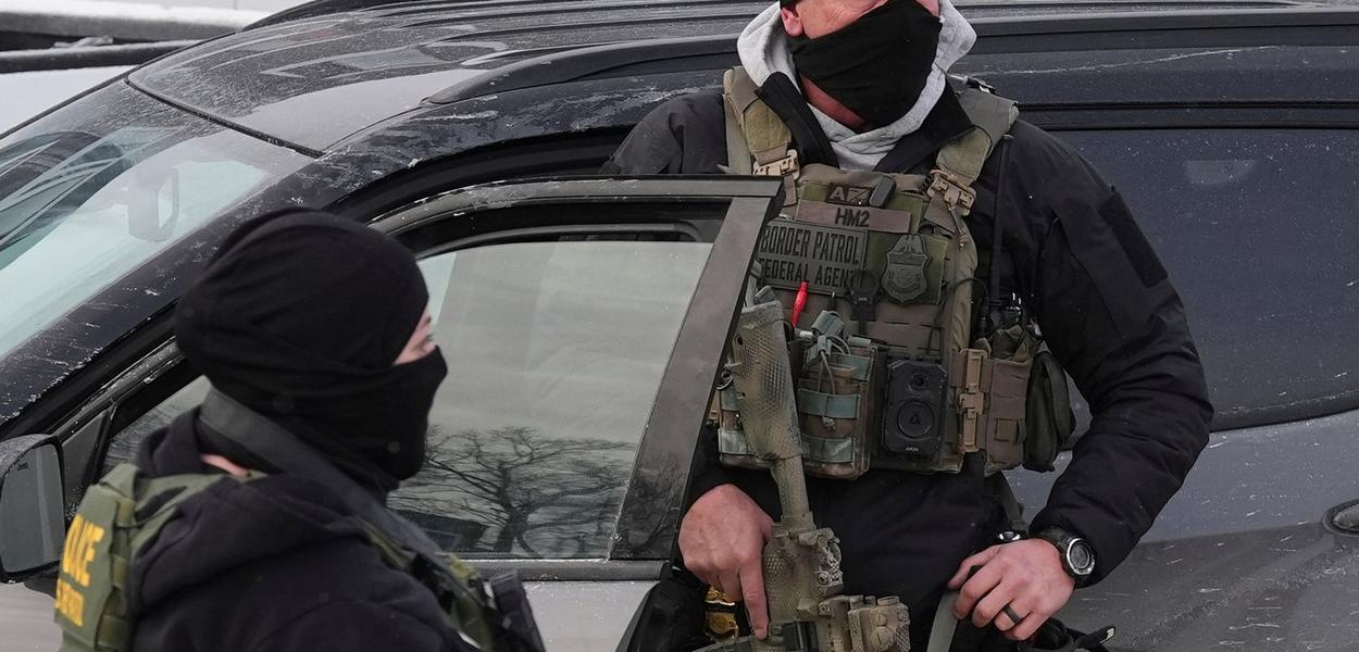 Član ICE-a u Mineapolisu, 26. januar (Foto: AP Photo&Adam Gray)