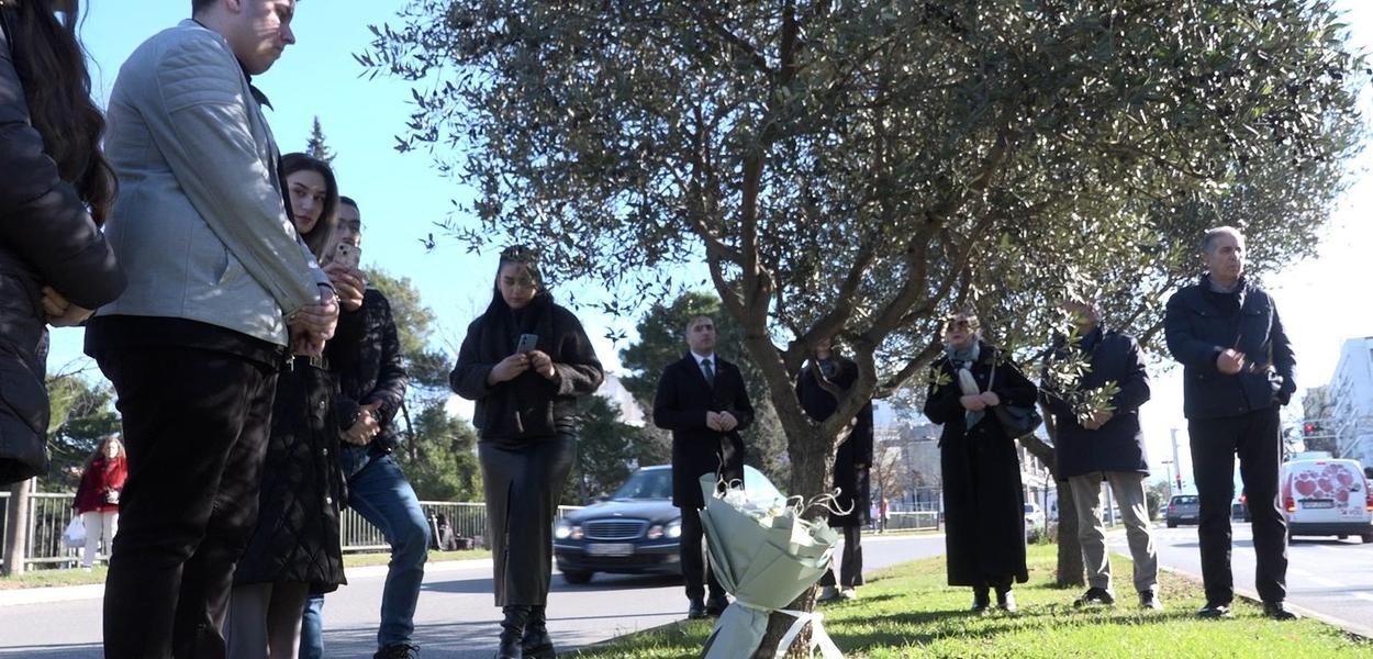 Sa komemorativnog skupa povodom 33 godine od smrti Srđana Aleksića (Foto: Mediabiro)