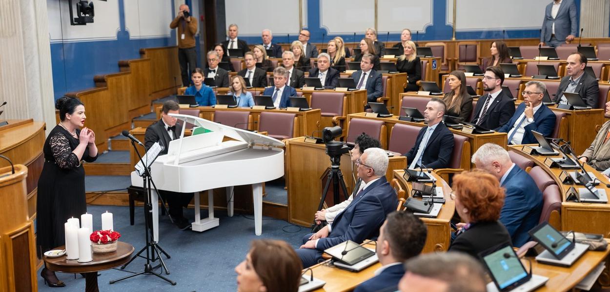 Sa obilježavanja u Skupštini Crne Gore (Foto: Skupština Crne Gore)