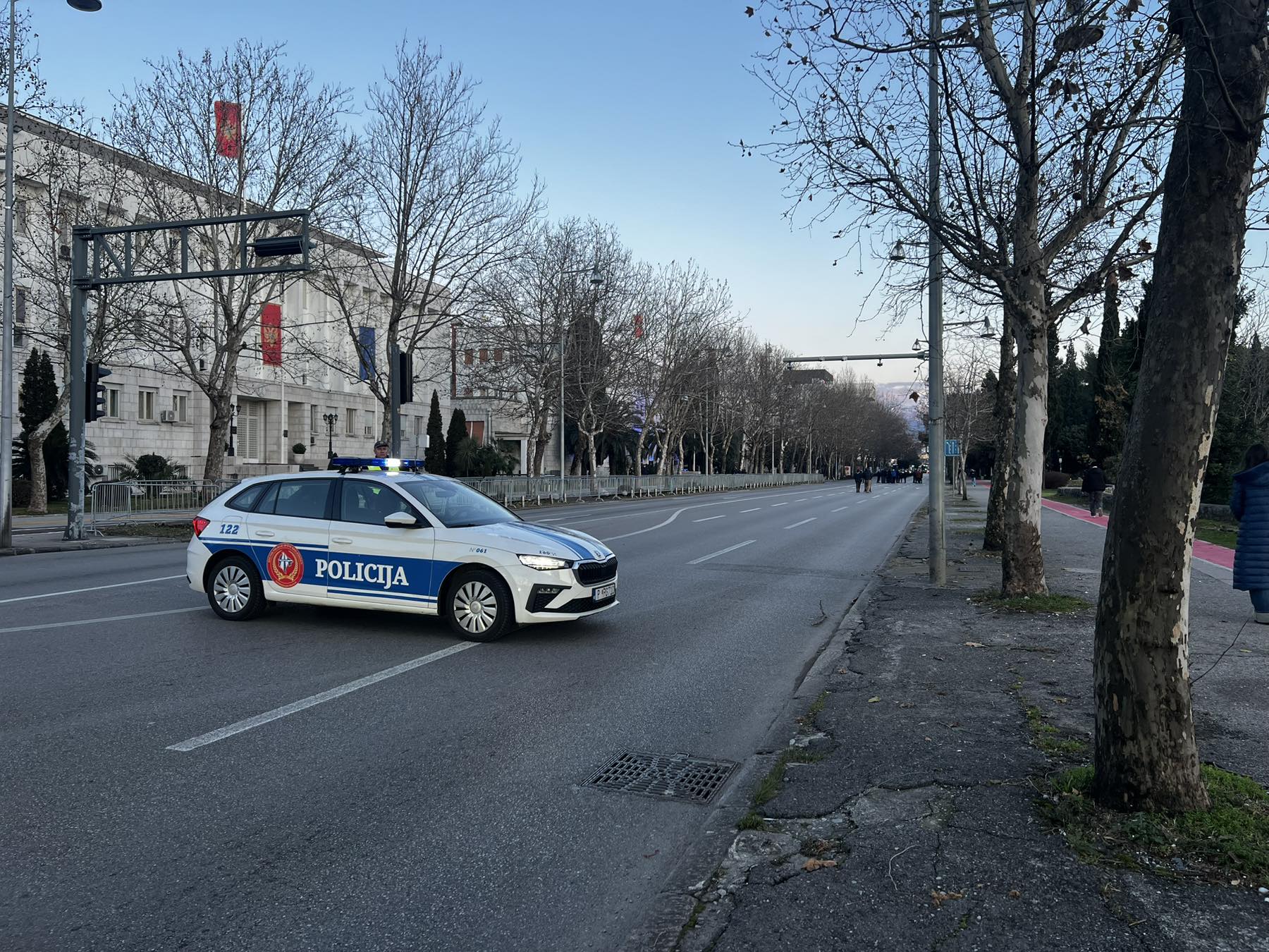 Protest Park-šuma Zagorič ispred Skupštine