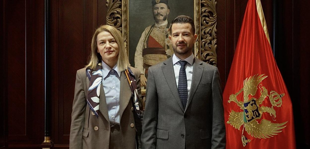 Drakić i Milatović (Foto: Kabinet predsjednika Crne Gore)