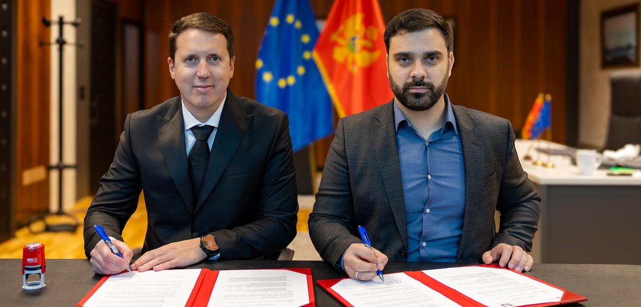 Fažo i Radulović (Foto: Ministarstvo pkmorstva)