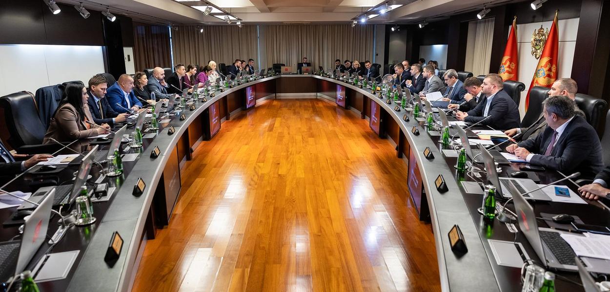 Sa sjednice (Foto: Vlada Crne Gore/Đorđe Cmiljanić)