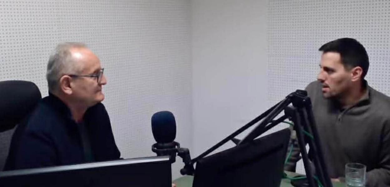 Batrićević u Drugačijoj radio vezi (Foto: Antena M)