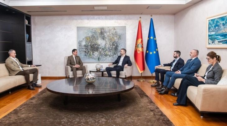 Spajić sa Ognjenovićem i Brnovićem (Foto: Vlada Crne Gore)