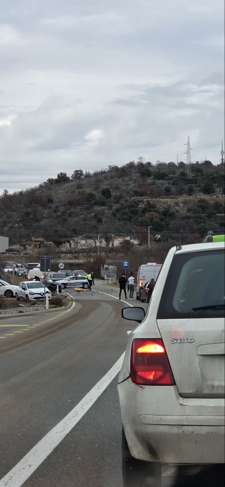 Sa mjesta nezgode (Foto: Patrola CG)