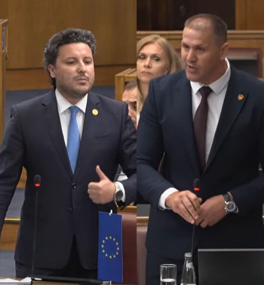 Abazović i Šćepanović (Foto: screenshot)