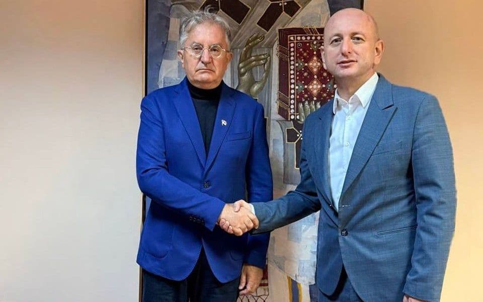 Nebojša Rodić i Milan Knežević  (Foto: DNP)