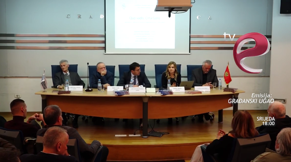 US FORUM “Quo vadis, Crna Goro – perspektive, očekivanja i izazovi crnogorskog društva u 2026. godini“ (Foto: Stop kadar)