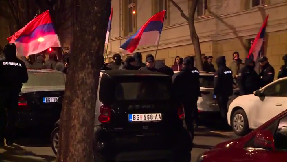 Sa protesta (Foto: N1 Beograd)