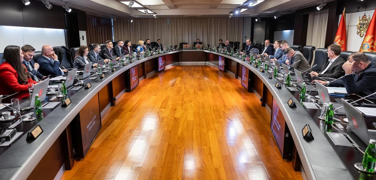 Sjednica Vlade (Foto: Vlada Crne Gore)